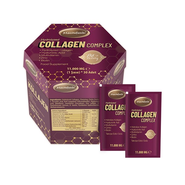 Mecitefendi Kolajen Kompleks 11.000 mg 30 Adet Şase (Collagen Complex)