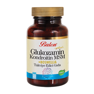 Balen Glukozamin Kondroitin Msm+Boswelia 1200 mg 120 Tablet